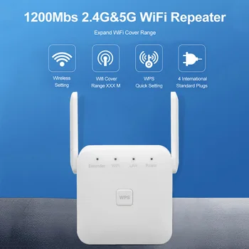 2,4 G WiFi Ретранслатор Външна Антена 300 Mbps Безжичен WIFI удължителен кабел с конектор монтиране на САЩ/ЕС Включете се Инсталира Лесно за онлайн игри