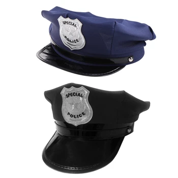 Cosplay за полицейски шапки, аксесоари за Хелоуин, специално за полицай подпори