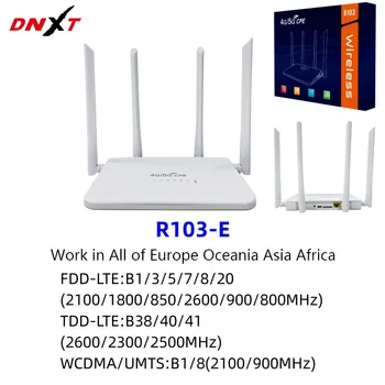 DNXT 300 Mbit/s 4G Wifi рутер CPE отключване на модема преносим портал FDD TDD LTE мрежова точка за достъп WAN/LAN порт