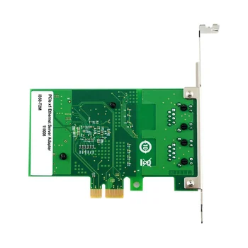 I350-T2M PCI-Ex1Gigabit двойна електрическа сървър, преносима мрежова карта мрежова карта с чип I350AM2