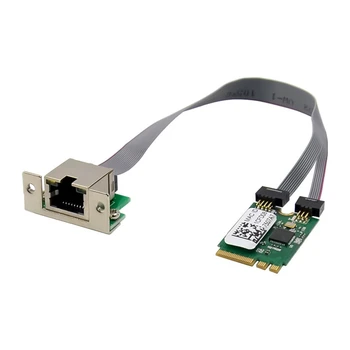 M. 2 A + E ключ 2,5 G Ethernet LAN карта RTL8125B промишлена мрежова карта за управление на мрежата на PCI адаптер