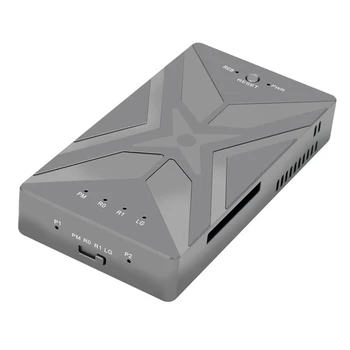M. 2 NVME SSD RAID Dual Bay M2 SSD Калъф Поддръжка на M. 2 Nvme SSD Диск За твърдия диск, SSD Box TYPE-C USB3.2 GEN2 20 gbps