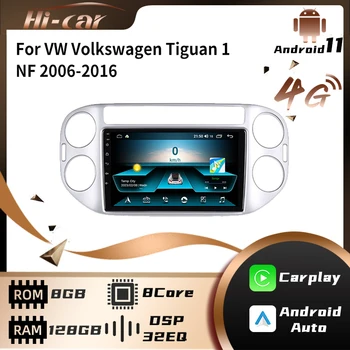 Авто Мултимедиен плейър, 2 Din и за Фолксваген Тигуан 1 NF 2006-2016 Android Радио GPS Авторадио Навигация Стерео Главното Устройство за Автомобил