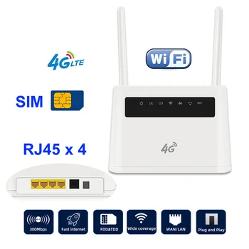 Америка, Европа, Азия, Африка Отключени 300 Mbps Мрежови Компютри IPTV Безжичен Модем WPS VPN Рутер сим-карта 4G Wifi Точка за Достъп R9