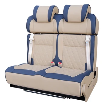 Двама седалка в микробуса, двустранно фотьойл-легло в колата, настройка на цветовете, регулируем ъгъл на наклон на облегалката, двойно легло в колата