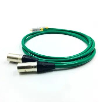 Кабел Hi-end MCINTOSH 2328 серия Hifi от 2RCA до 2XLR, аудио кабел от Rca към Xlr, свързващ проводник за възвратно аудио