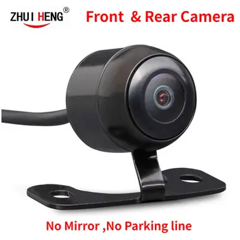 Камера за задно виждане, колата нощно виждане с вграден мащаба на разстоянията, универсална водоустойчива автомобилна камера HD System