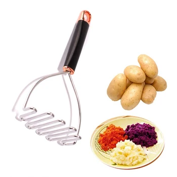 Картофелемялка от неръждаема стомана, волнообразная форма, картофеледробилка, преса машина, инструмент за рязане, инструменти за готвене, кухненски аксесоари, джаджи