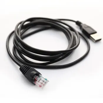 Конзола кабел USB към RJ50 APC Smart-UPS Смяна на USB кабел AP9827 940-0127B 940-127C 940-0127E AP9827 С Гласове разтоварване капак