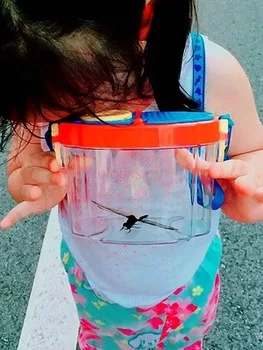 Кутия за наблюдение на насекоми, инструмент за улов на насекоми, детски наблюдател на природата, на открито, материали за научна зона детската градина