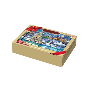 Кутия за незрящи с обратното броене на пъзела коледен подарък за възрастни и деца, украса за дома си ръце, здрав, лесен за употреба