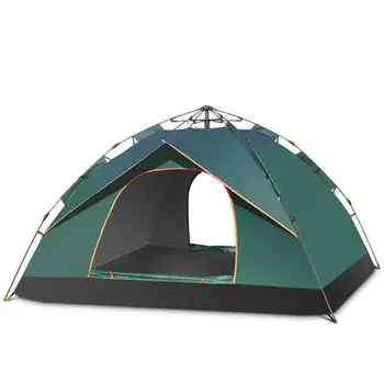 Лека палатка, преносим палатка, мигновена автоматична палатка, къмпинг за 2 души, водоустойчив палатка за туризъм