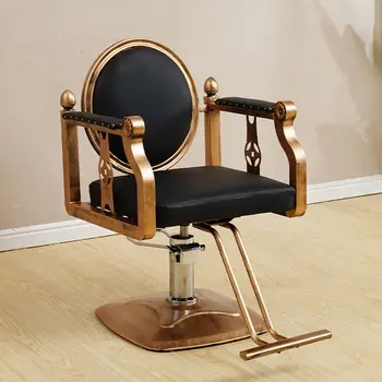 Луксозни реколта фризьорски столове, въртящи се педикюрные естетически фризьорски столове, коса обзавеждане Stylist Sillas Giratoria MQ50BC