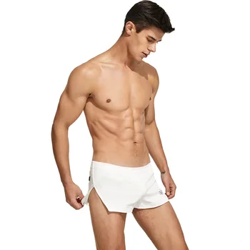 Модно уникално оригинално дизайнерско забавно бельо мъжки памучни дишащи шорти-боксерки, Мъжки гащи