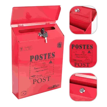 Монтиране на пощенска кутия, монтиране на павилион за кутия, ретро стенен пощенска кутия, монтиране на пощенска кутия, монтиране на пощенска кутия с ключалка