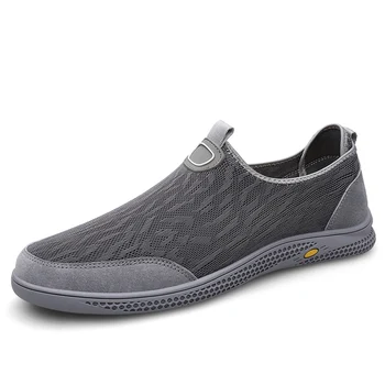 Мъжки класически обувки на равна подметка модни окото обувки за пътуване до работа мъжки ежедневни обувки за улицата дишаща удобни обувки за шофиране