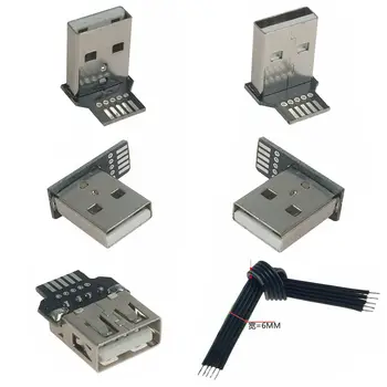 Направи си САМ usb Високоскоростен USB конектор в събирането на Вид заваряване Конектор за свързване на телефонни такси Конектор за зареждане на Електрически терминал