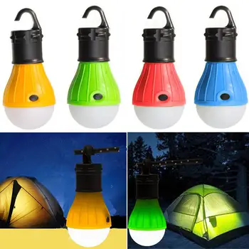 Нови Преносими Led Лампа за Къмпинг, Захранван с Батерия, Лампа за Палатка, Водоустойчив Спасяване на Лампа за Улично Осветление За Туризъм и Риболов
