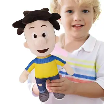 Плюшени играчки Big Нейт с 12,5-инчов анимационни герой, сладък меки кукли за деца и фенове на Francis Dee Dee Бойс