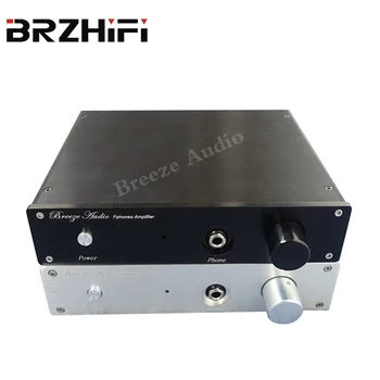 Серия BREEZE BZ2204 алуминиев корпус, усилвател за слушалки, корпус, изработен по индивидуална заявка, многофункционален метален шкаф за електронни инструменти