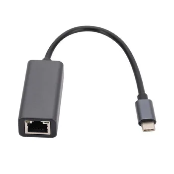 Тип3.1-гигабитова мрежова карта USB 3.0 LAN RJ-45 външна кабелна мрежова карта на 1000 Мб/с за