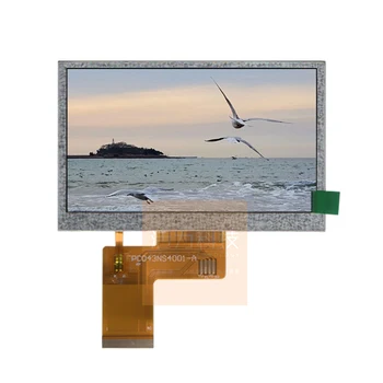 Универсален AT043TN24 V1 AT043TN25 V2 на Екрана 4,3 Инча 40Pin LCD Сензорен екран